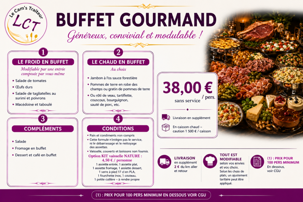 buffet gourmand